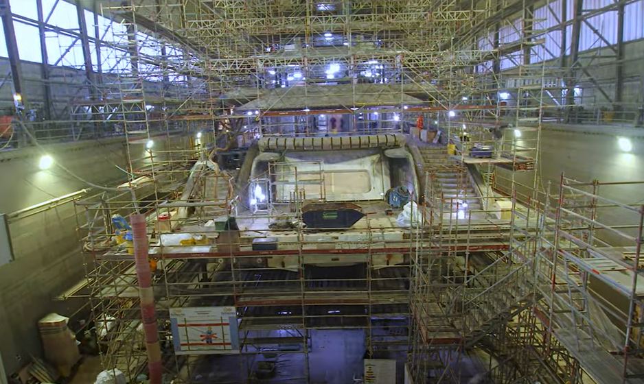 Watch incredible time-lapse video documenting the build of motor yacht Kismet by Lürssen